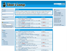 Tablet Screenshot of eileenslounge.com